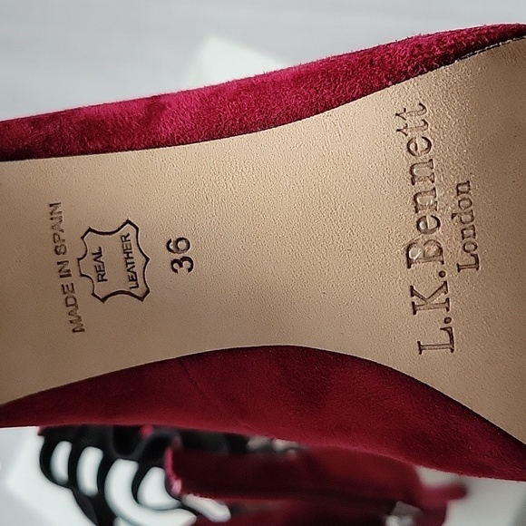 LK Bennett Pumps with Elastic Straps - Picture 11 of 13